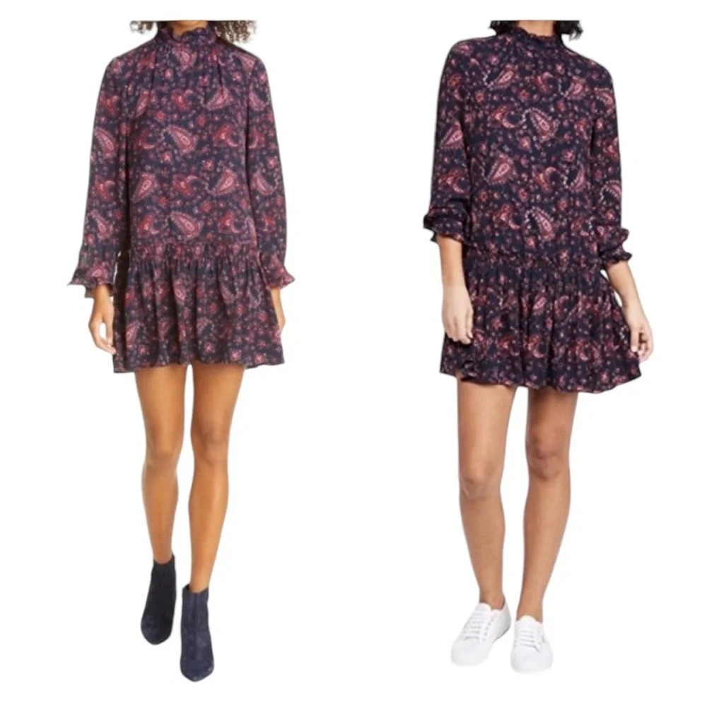 La Vie Rebecca Taylor Madeleine Paisley Dress